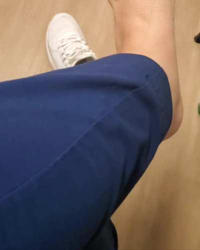 Taking off my sweaty work shoes and socks 😘🤭