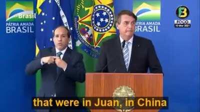 Brasil é um exemplo para o mundo, segundo Bolsonaro