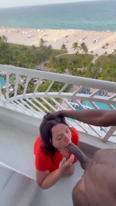 Too big for her throat to handle