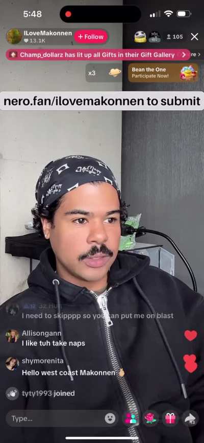 Here we have it folks, Makonnen confirms it was always “come let’s watch the rain”, and was never “Ko let’s watch the rain”