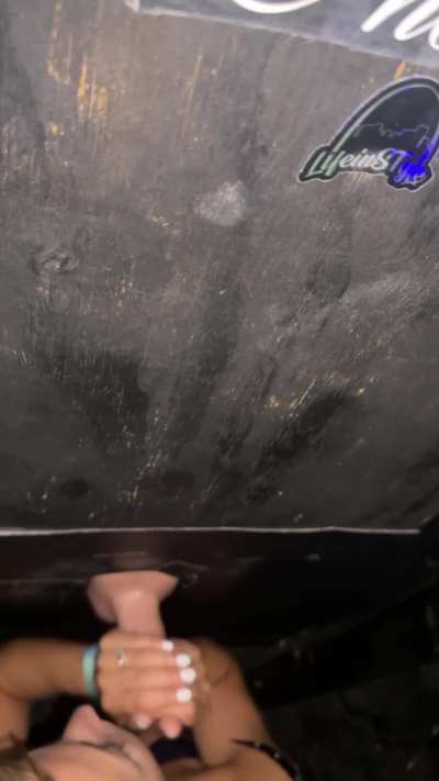 I swallowed 4 and took 1 on the face in the gloryhole!