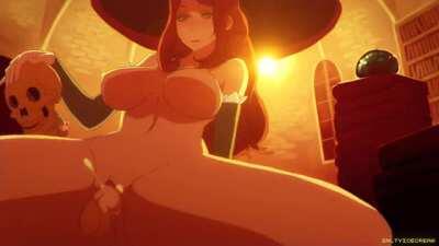 Sorceress Creampied (SaltyIceCream) [Dragon's Crown]