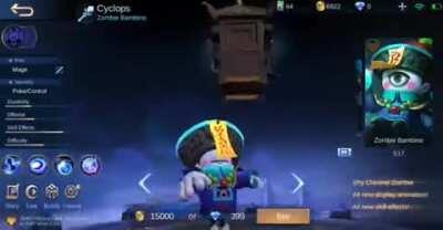 Cyclops - Zombie Bambino Entrance / source @aceunyil