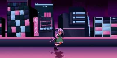 cyber punk setting myon