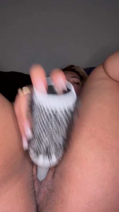 Feels so good in my tight pussy