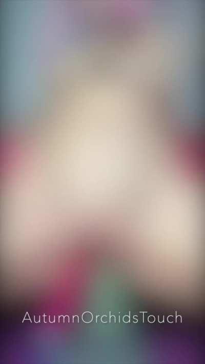 Having a naughty little threesome with my Bad Dragon “Tako” and trusty rabbit vibe…