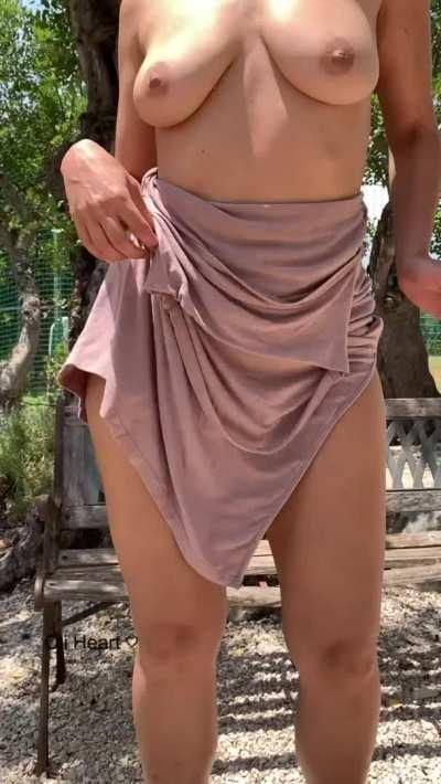 Are you getting hypnotized by my bouncing boobs dance?