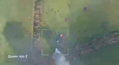 Russian artillery targeting Ukrainian Forces , Ugledar area