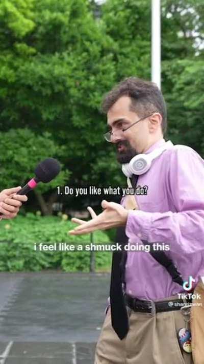 Love this dude's energy