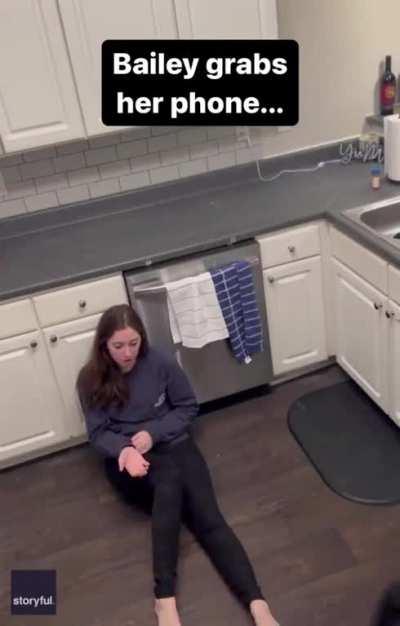 I’m not sure if it’s an impending emergency or what, but that’s an amazing fucking dog.