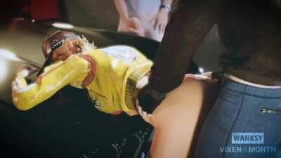 Cindy Aurum Threesome (Wanksy)