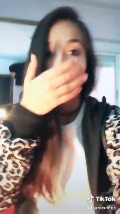 Nsfw sexy tiktok spain girl milk leche cum swallow