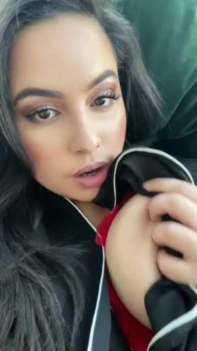 I hope my tits will get you through the day