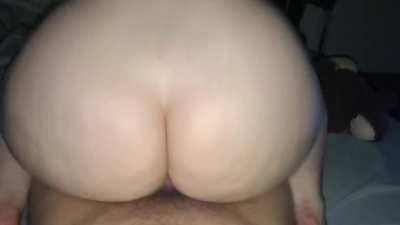 Ill squat fuck you until there's no cum left..