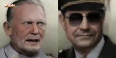 Russian Border ca. 1974 Colourized