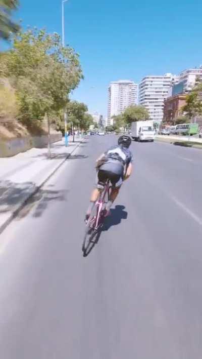 idiot cyclist goes against Transit, thinks he's cool and the main protagonist, encourages others to do the same because it's a 