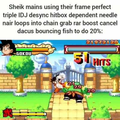 The most optimal Sheik combo