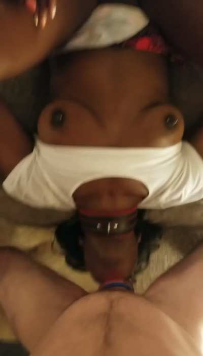 Bimbo slut followed me home so I taught her a lesson