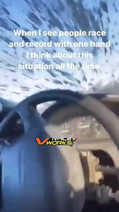 Filming while driving…