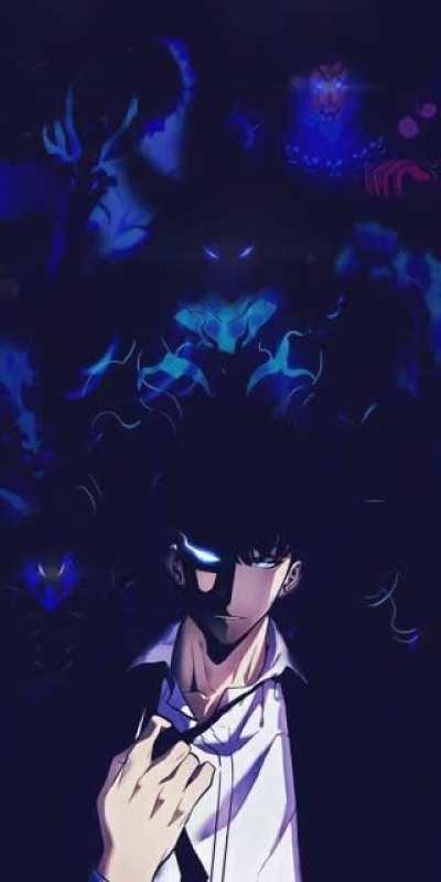 Solo leveling wallpaper I made.