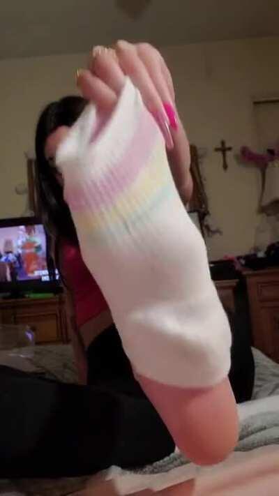 Sweaty feet after bush gardens