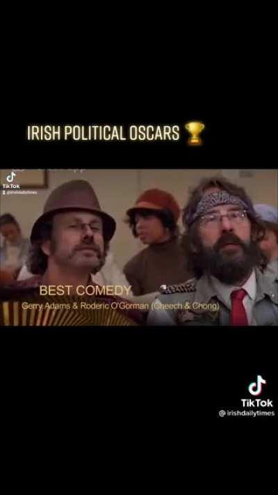 Irish Political Oscars 😂