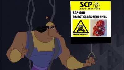 Wait scp 066 is a toy that turns into eyeballs but is also a string that can make music when held. What?