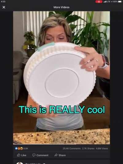 Because using razor blades is so much easier than a knife or food processor