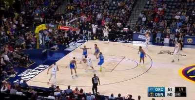 [Highlight] Jamal Murray beats the halftime buzzer