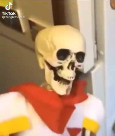 Papyrus' kitchen. (Episode 1: Frozen hotdogs!)