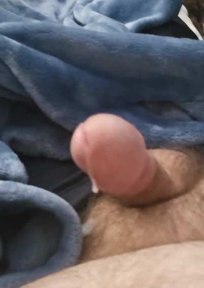 Just a lil dick and some weak watery cummies