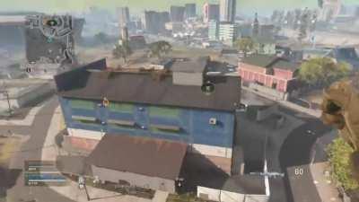 I think they thought it was safe to call their Loadout on top of the building...