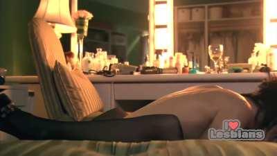 Katherine Moennig & Rosanna Arquette (The L Word - s01e10) *AI ENHANCED*