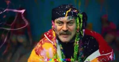 After Belle Delphine and Elon, now Ron Swanson deepfaked onto 6ix9ine. (From YouTube- DrFakenstein)