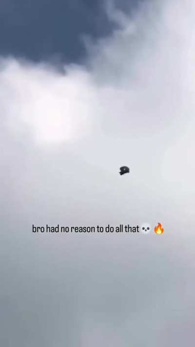 Bro had no reason to do all those spins