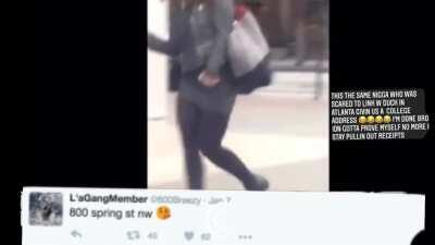 Bapperton reminds 600 waldo that he once gave duck a fake address when they were hunting him in Atlanta