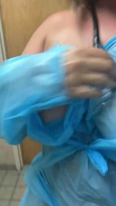 Brunette Curvy NSFW Nurse Porn GIF by travelnurse24