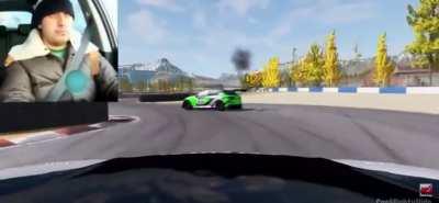 When you are second in a daily race