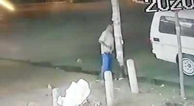 Pissing on a power line