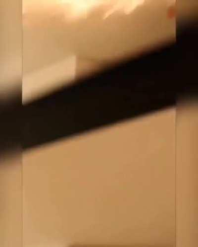 Flaming indoor sledding? Why not?