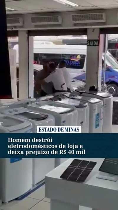 quebra quebra em loja