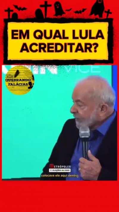 Qual Lulo fala a verdade?