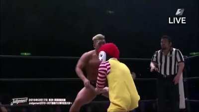 Mugen Mcdonald causing chaos in Japan