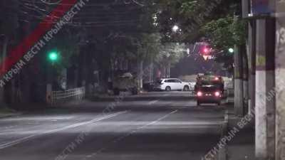 RU pov - Intense firefight in Kherson