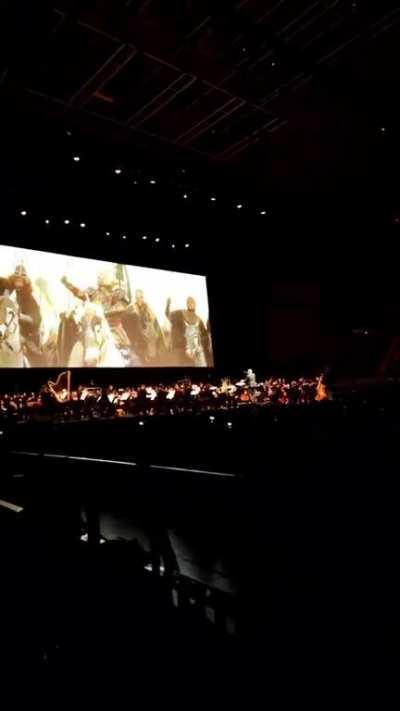 One of the best experiences I've ever had! The movies were presented with Orchestra+Choirs in Barcelona.