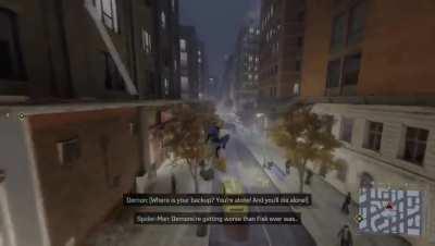 [Spiderman Remastered] The way to take down your enemies is if they're dizzy