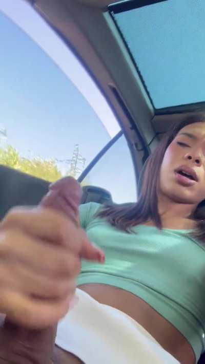 in the walmart parking lot. i couldn’t hold it any longer