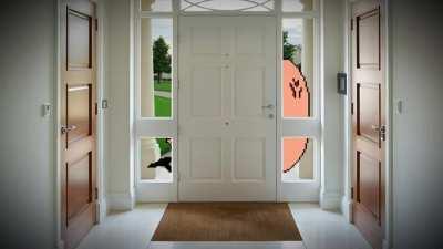 peppinos at the door. answer him.