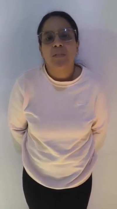 La dictadura venezolana secuestró a la mujer que se le plantó contra el argentino Michelo y la obligó a disculparse en el marco de la operación 