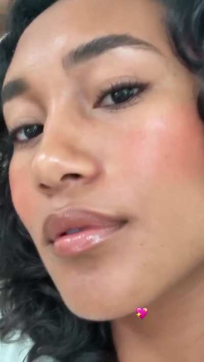 Blushing Beauty via IG Story 8/28/25